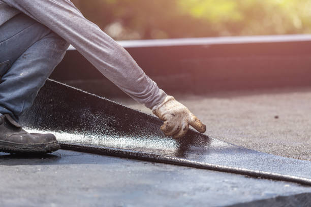 Professional Emergency Waterproofing technician working in Ripon, WI